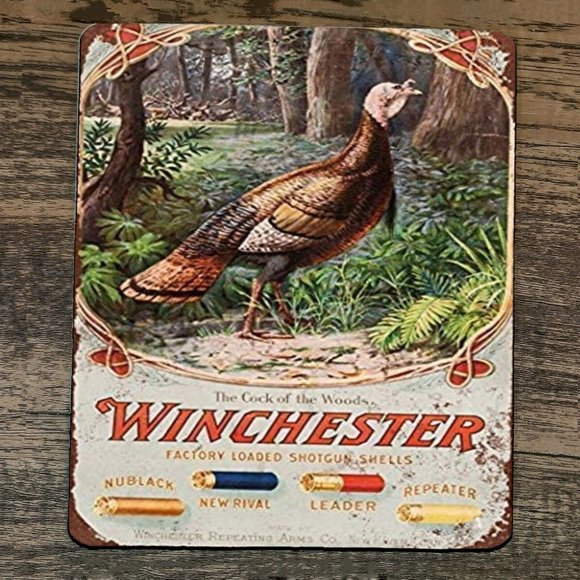 Mouse Pad Winchester Rifle The C*ck of the Woods - Picture 1 of 1